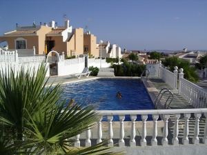 Pool with Villa in Background