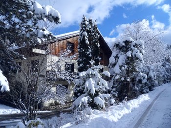 Chalet outside view